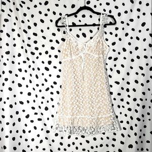 Just Me Lace Summer Dress Small Like New